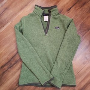 Green Women’s Patagonia Better Sweater Quarter Zip